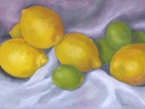 Zitronen und Limetten 80x60